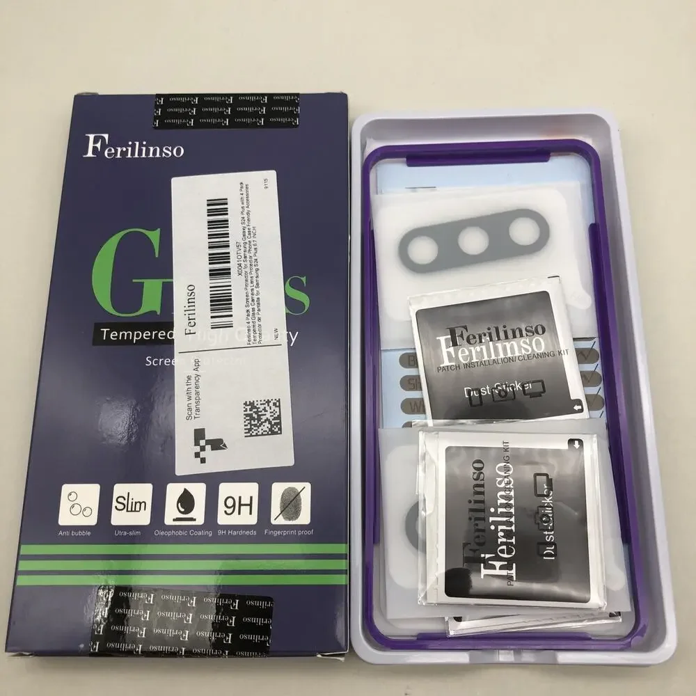 3 Pack Screen Protector & Camera Lens Protector for Samsung Galaxy S24 Plus*READ